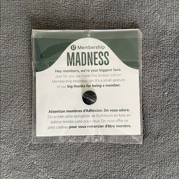 Lululemon Pin - Picture 2 of 2